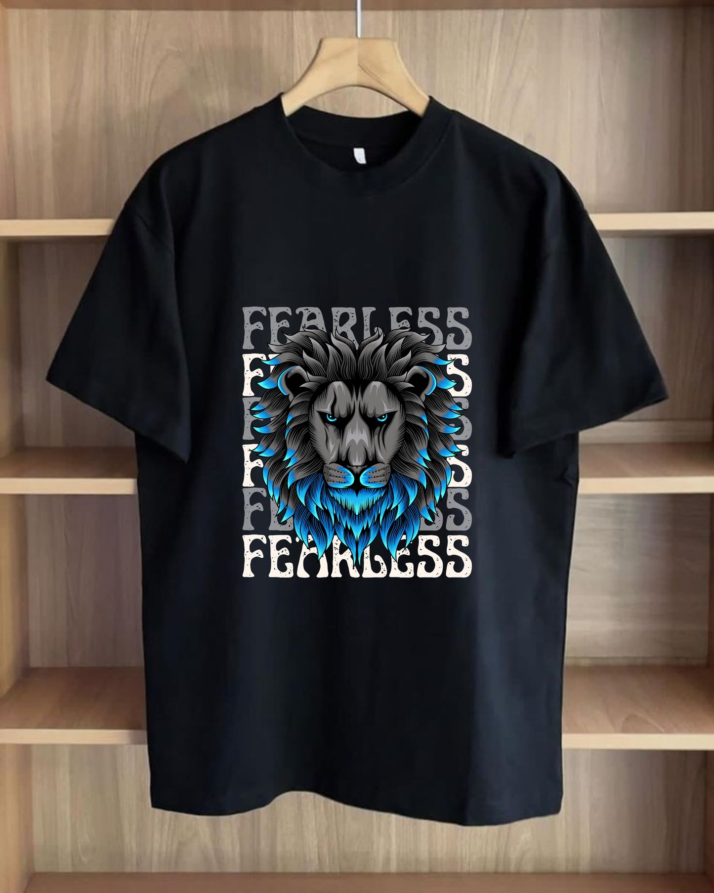 Fearless lion tee